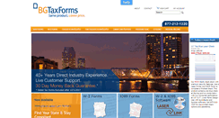 Desktop Screenshot of bgtaxforms.com